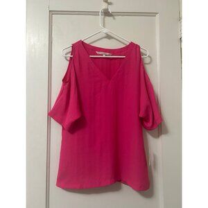 NWT!! Women’s Rachel Roy pink blouse.